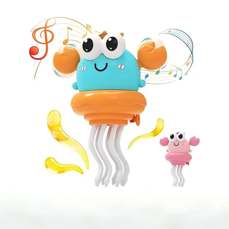 Induction crab electric dancing doll octopus toy sound and light funny children's fun decompression toy