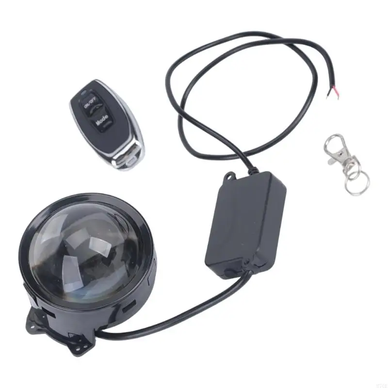 M76E Projektor-Scheinwerfer, dekoratives Licht, LED-Akzentlampe mit blinkendem Teufelsauge, animiertem Display und 12–36 – Detail 9