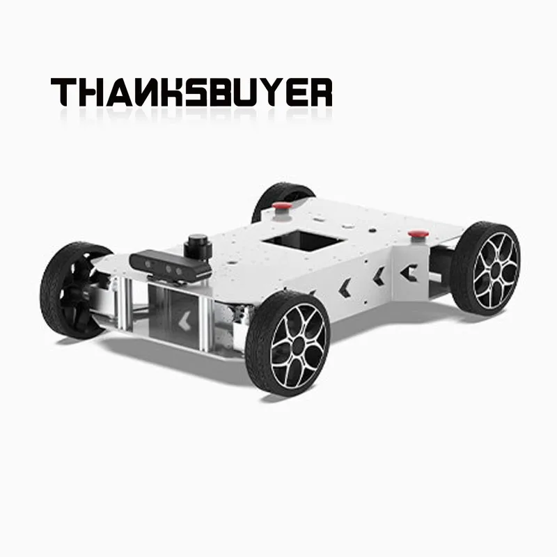 R550 AKM Robot Top Configuration Version Pendulum Hanging ROS2 AI Robot Mobile Intelligent Chassis+Raspberry Pi5 8GB