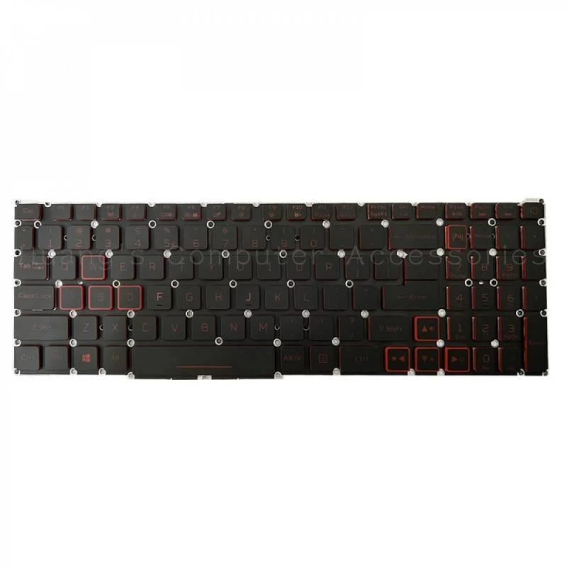 S+RTDPART Original Backlit Keyboard New For Acer Nitro 5 AN515-43 AN515-54 AN515-55 AN517-51 AN517-52