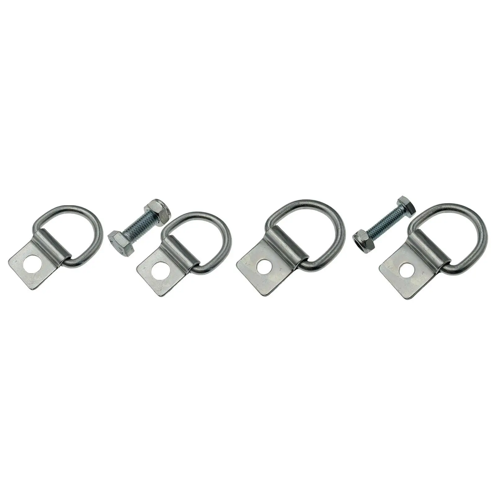 Car Fixing Pull Loop Heavy Duty Lashing Anchor D Loop Tie Down for Truck Trailer Boat ATV Secure Cargo Loads