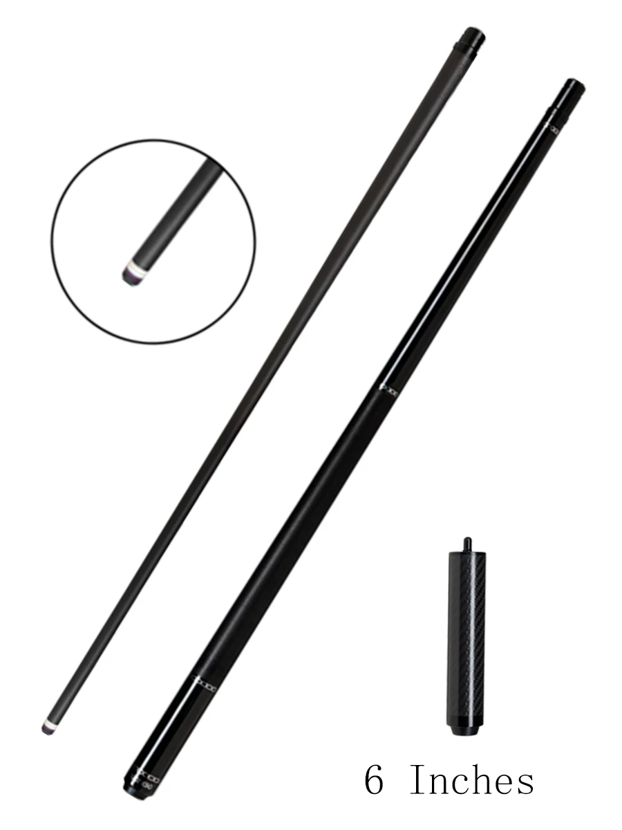 CUEDESG カーボンファイバービリヤードキュー、10.5mm/11.8mm/12.5mm