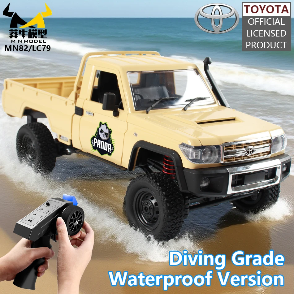 

MN МОДЕЛЬ RC 1:12 Полнопривод Панда Дайвинг Внедорожный автомобиль Альпинистский грузовик Скалочный гусеничный пикап Игрушечный автомобиль для взрослых