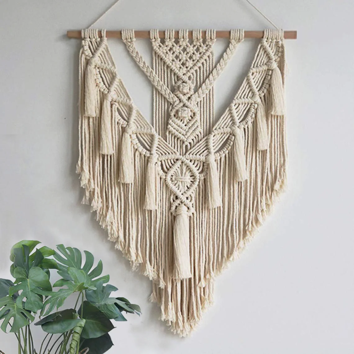 New Bohemian Hand-woven Tapestry Fringed Wall Decoration Homestay Decoration