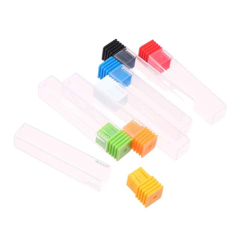 10 Stück Nail Art Bohrer Display Ständer Aufbewahrungsbox mit Bohrer Fräser Zubehör für Nail Art Tools