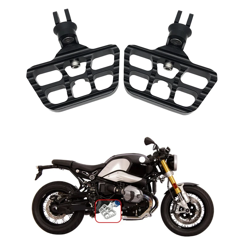 

For BMW R NINE T Rotatable Front Foot Pegs Footpegs Rests Pedals RNINET Urban GS R NINET R9T 2017 2018 2019 2020 2021 Motorcycle