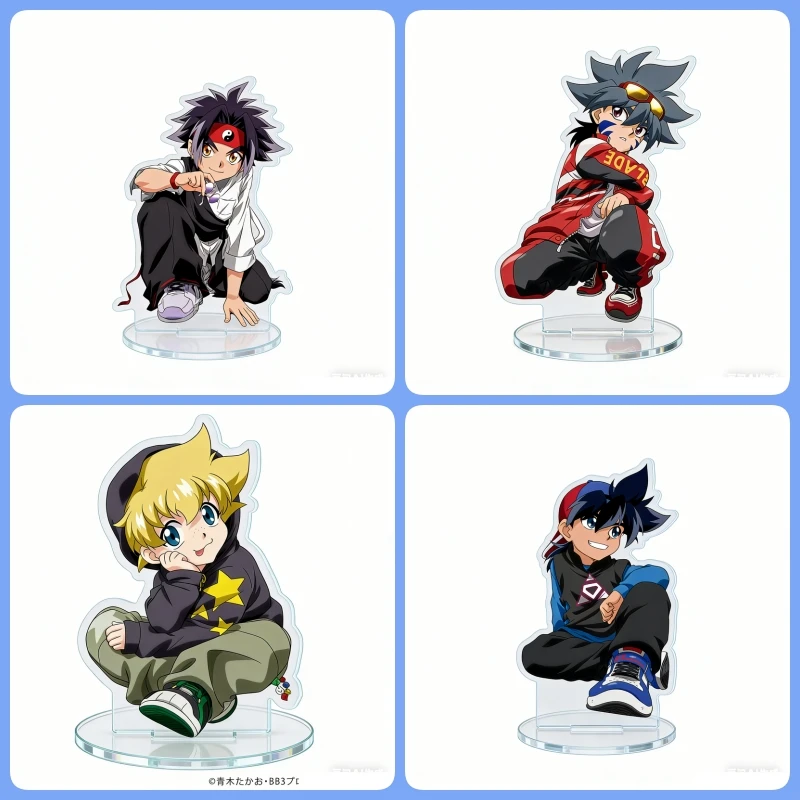 Manga Beyblade Burst Acrylic Stand Figure Dante Koryu Stand Plate Cosplay Prop Decor Cartoons Present Firend Festivals Gifts