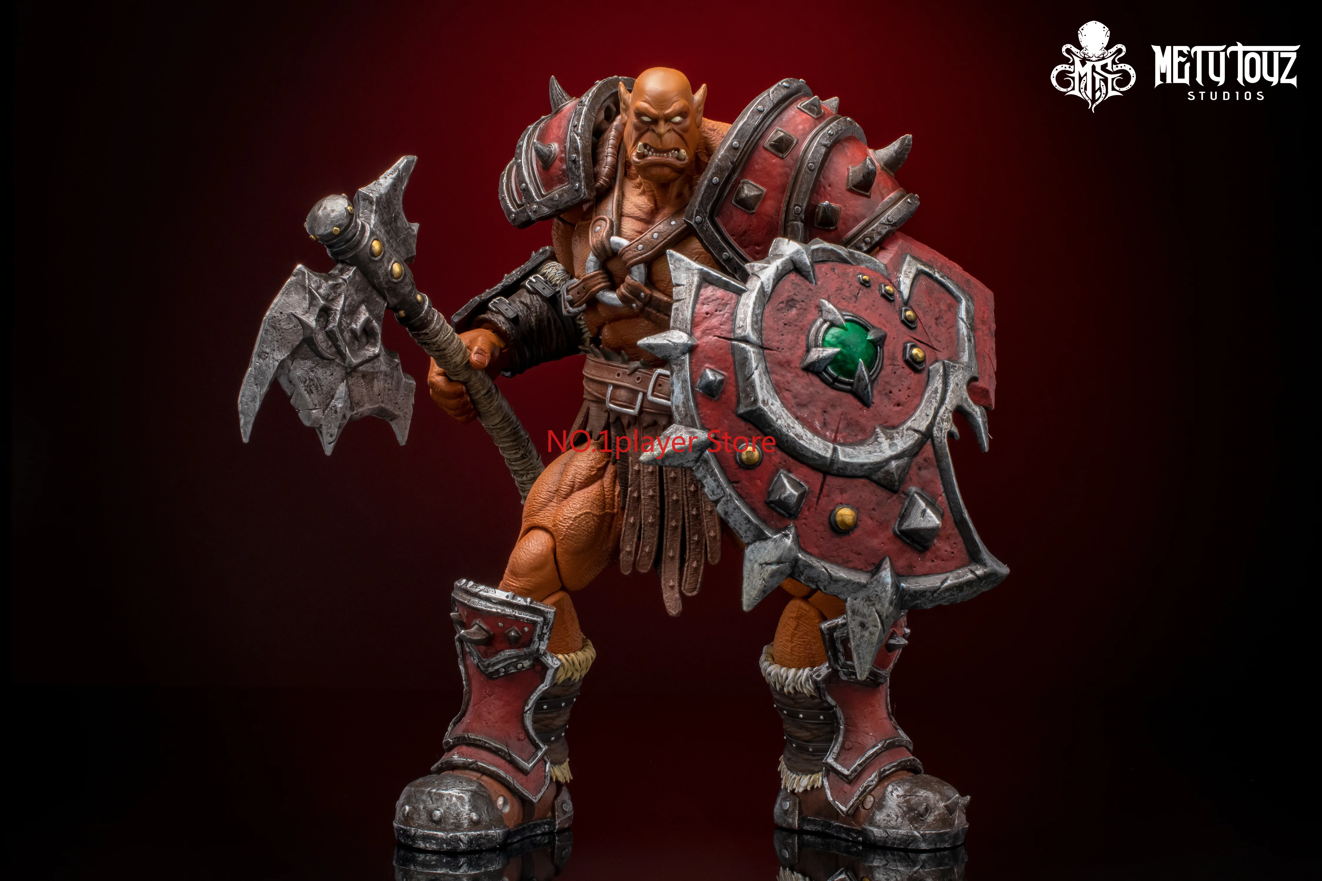 معيتويز المحدودة مغامر العالم Orc Ork كابتن كاغاس باونتي هنتر الأيدي الدموية مورلوك الجندي عمل الشكل طبعة خاصة