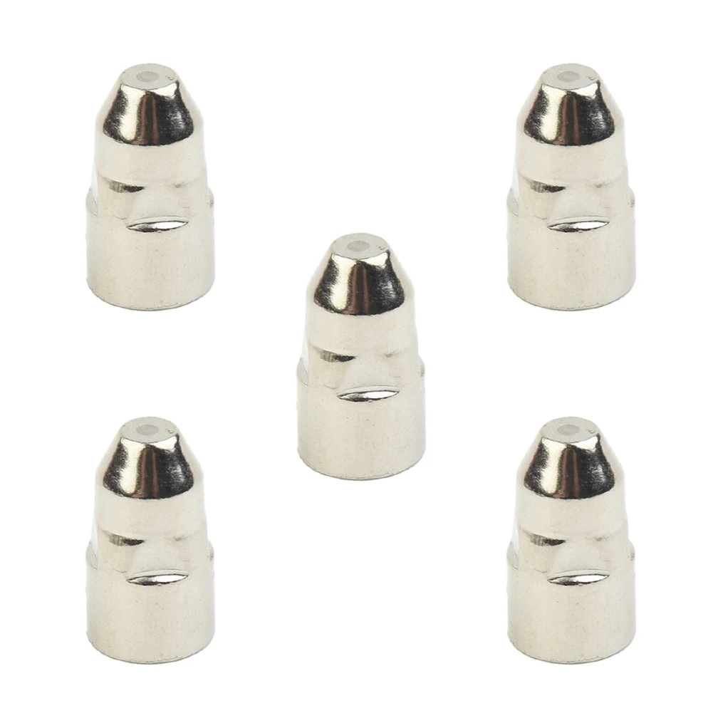 

1.5mm 1.7mm Copper 1.3mm 5 * Plasma Electrode 5 * Plasma Nozzle Tip Ø1.5mm-80A Tip Ø 1.1mm- 40A Tip Ø 1.7mm-100A