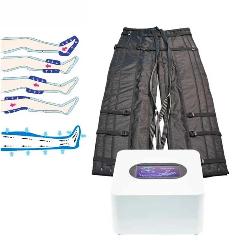 

Pressotherapy Airbags air Pressure Full Body Arm Leg Lymphatic Drainage Massage Machine Body Slimming