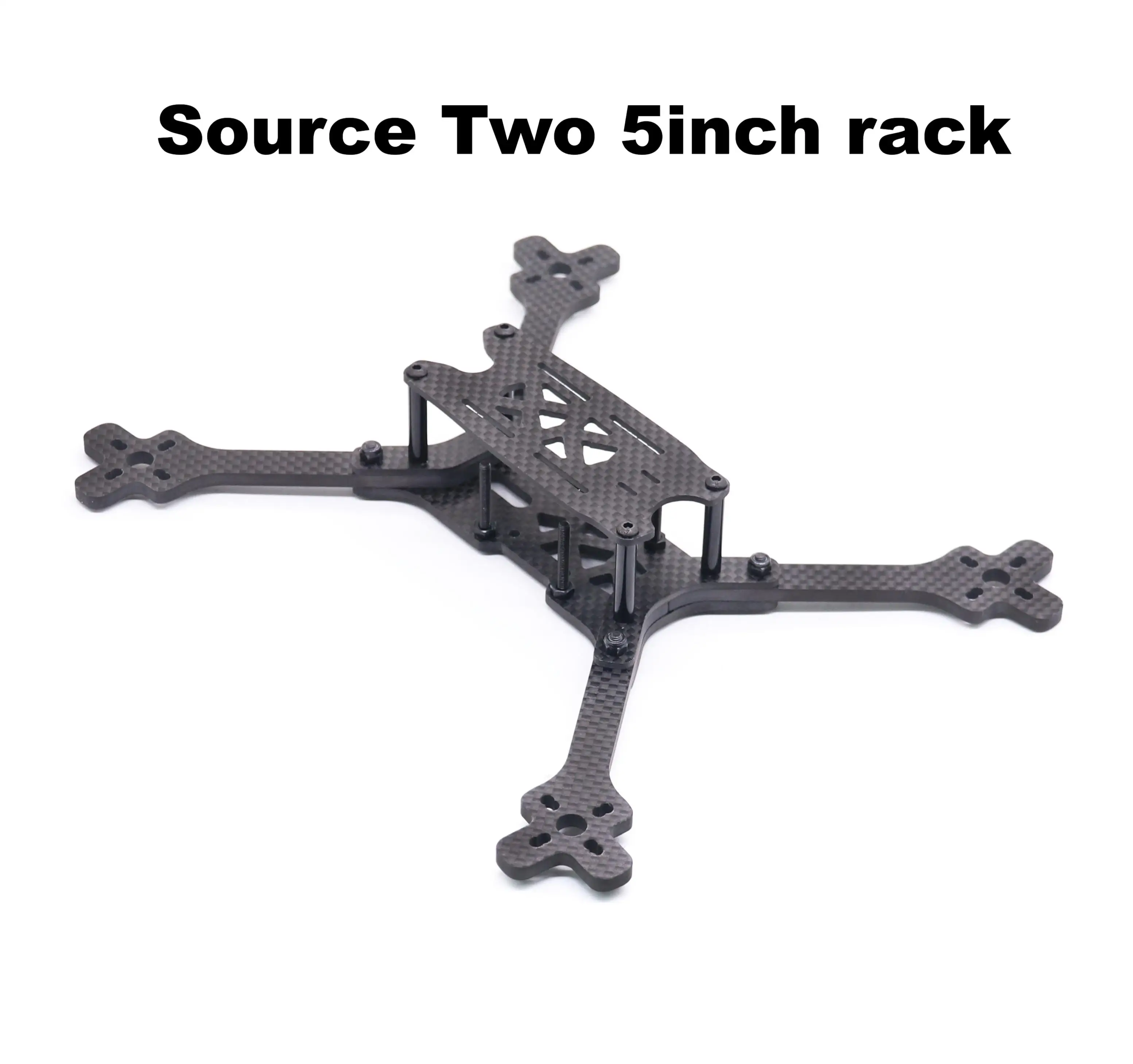 Angeltoy Source Two Open Source FPV Drone Frame Kit Carbon Fiber 5inch For O3 FPV Racing Drone Quadcopter Freestyle