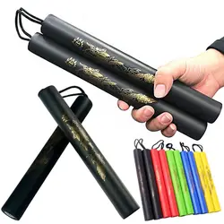 Martial Arts Foam Nunchakus Kids Rope Chains Nunchakus Children Kung Fu Wushu Nunchucks Trainer For Beginners