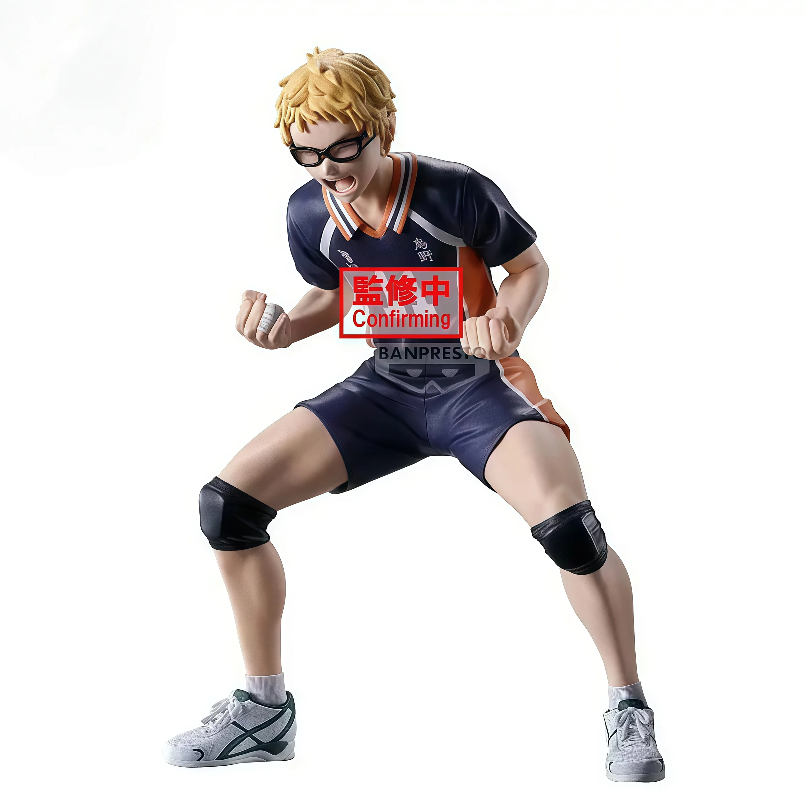 BANPRESTO HAIKYU!! POSING FIGURE KEI TSUKISHIMA Anime Action Figure Assembly Model Toys Collectible Ornaments Gifts for Children