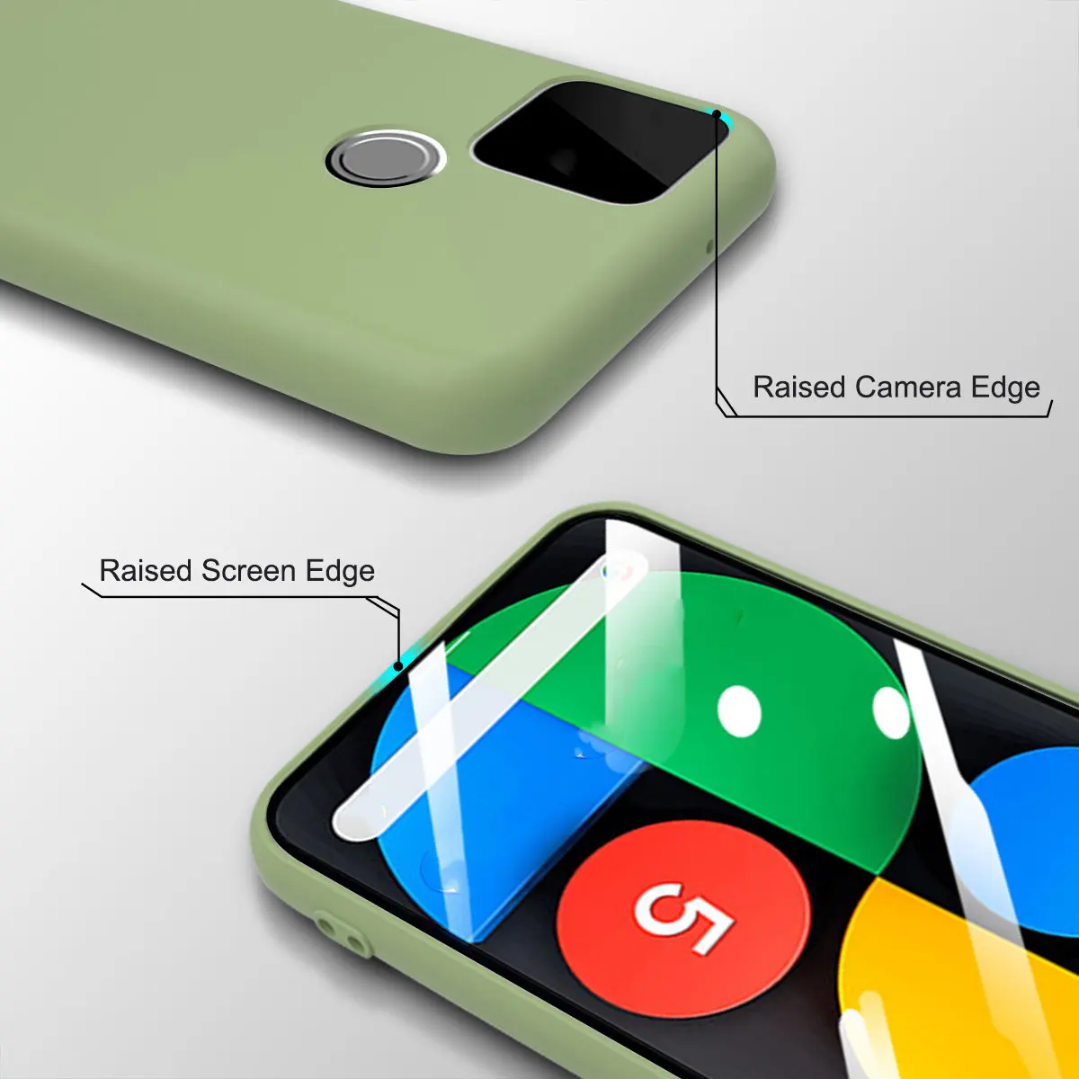 Slim Liquid Silicone Phone Case Protective Soft Flexible Cover Waterproof Drop Resistant Shell Cases for Mobile Phone view 4