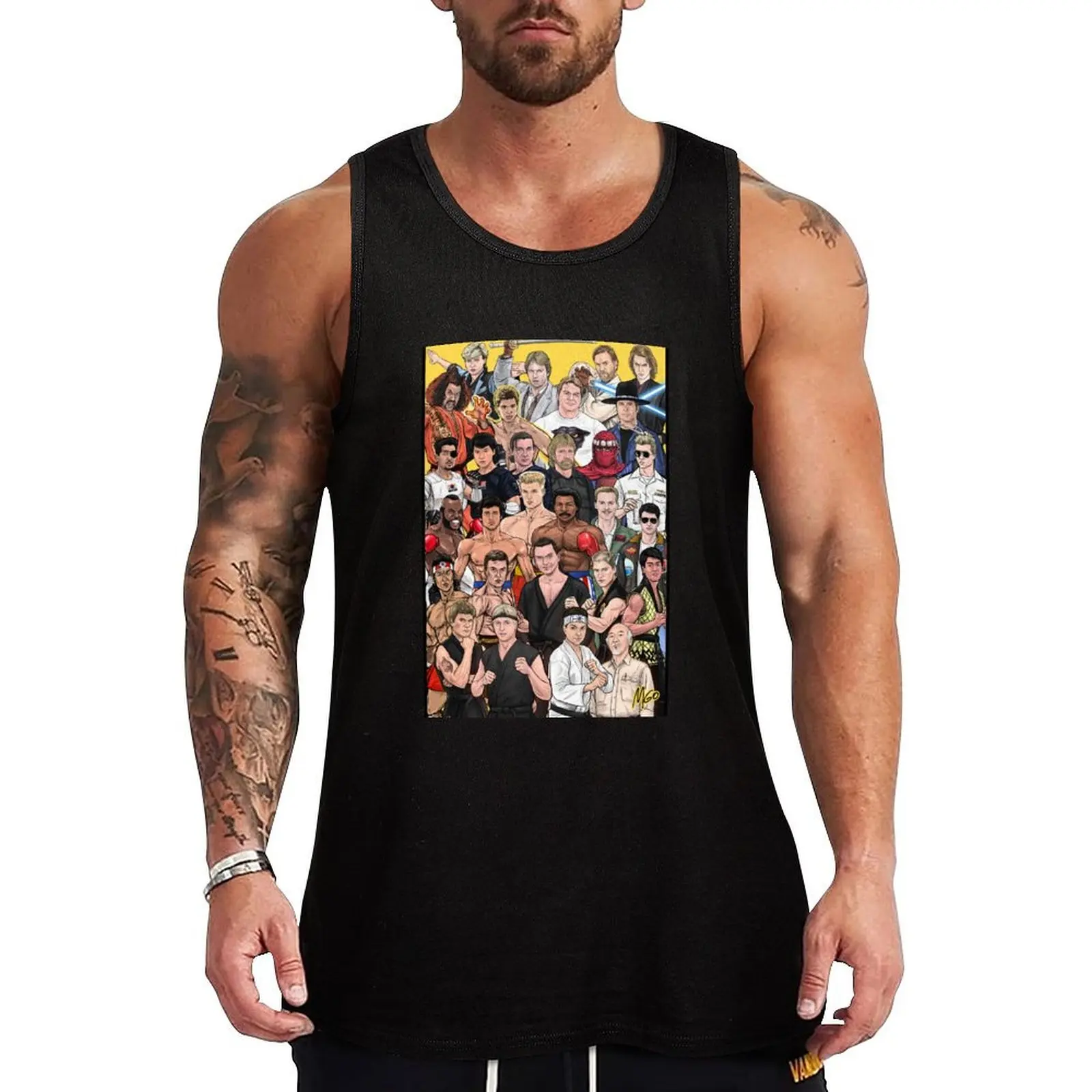 

Johnny & Daniel CKS4 Retro Icons Tank Top Men's clothes luxury style Gym clothes