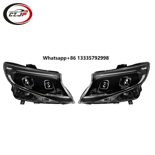 

CZJF Headlights for Benz VITO 2011 2012 2013 2014 2015 Old Upgrade to New Upgrand Styles LHD RHD Lights