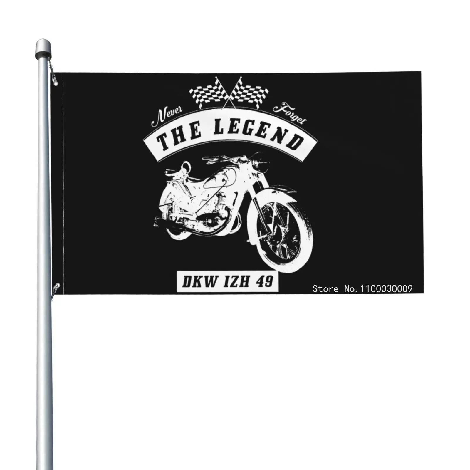 Dkw Izh 49,Bike,Motorcycle,Classic Cars Flag Banner Vivid Activity Flying Flags Club Decoration Birthday Decoration