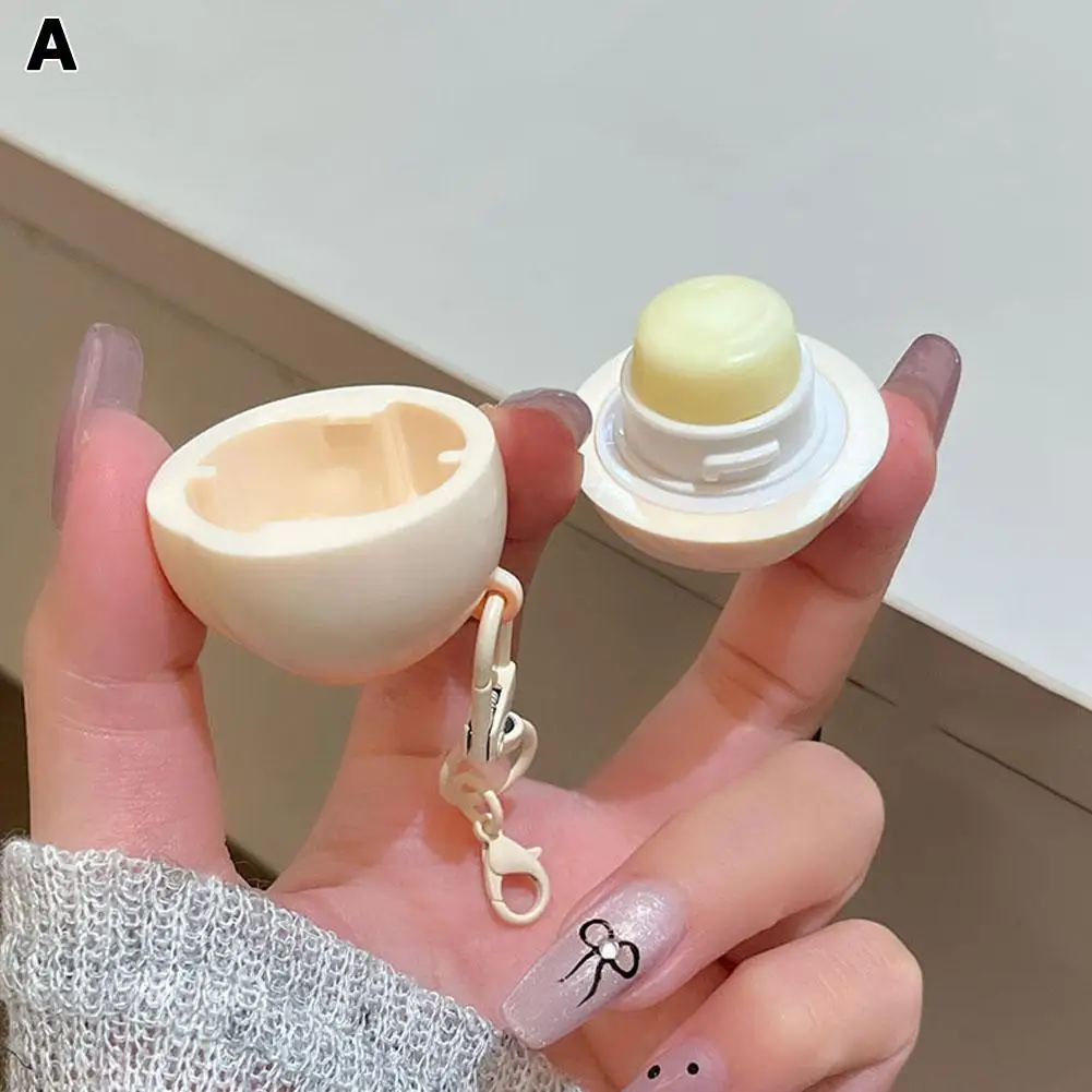 Peach and strawberry nut moisturizing lip balm - Winter cracking, repair defense soothing and reduction against chapping V1R7