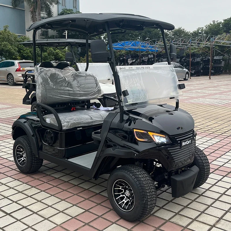 New Design Comfortable 2 Seater Small Golf Cart Utility Off Road Club Car Heavy Duty Electric Golf Cart