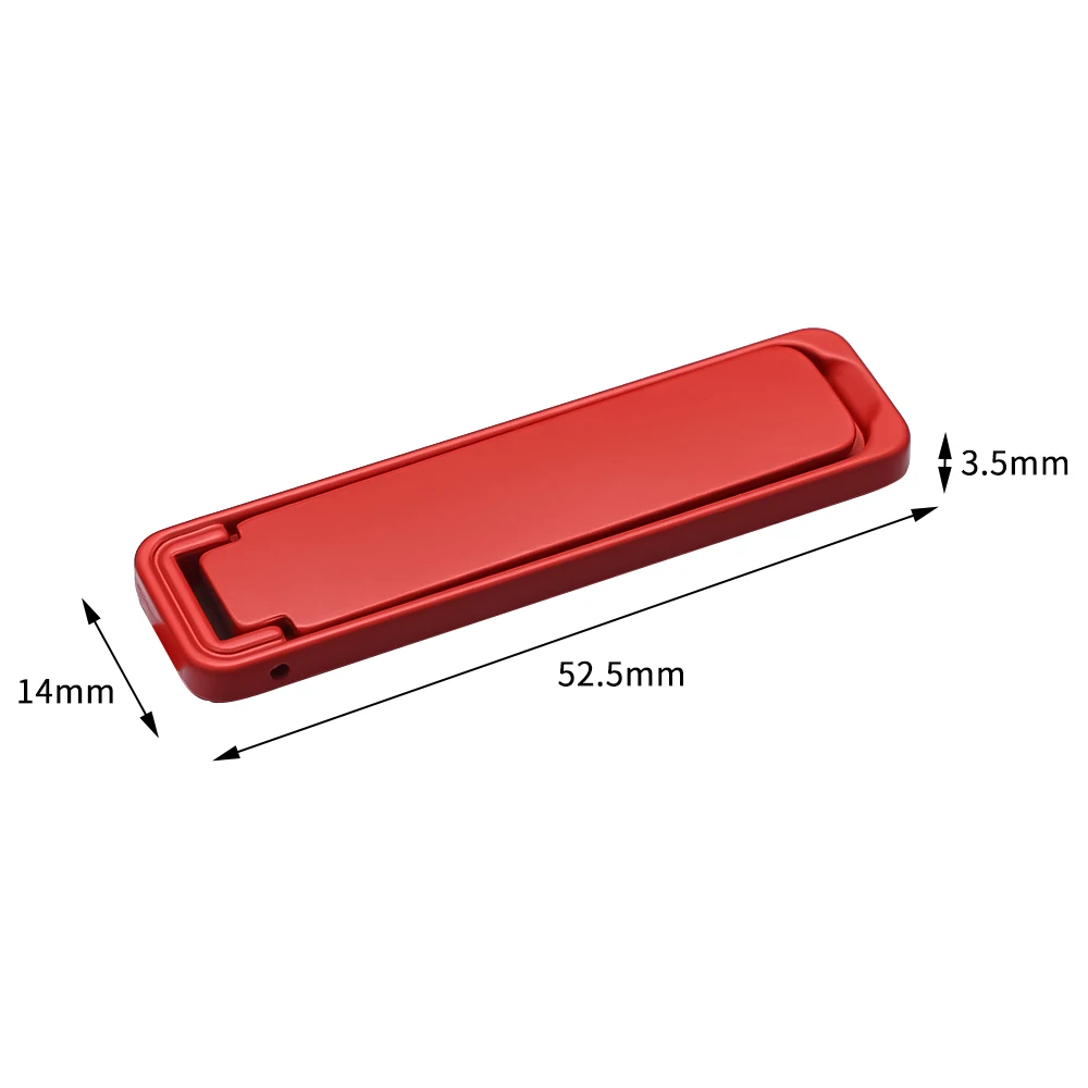 Ultra Thin Mini Metal Folding Mobile Phone Bracket Back Sticker Alloy Invisible Phone Desktop Stand Support For iPhone Samsung