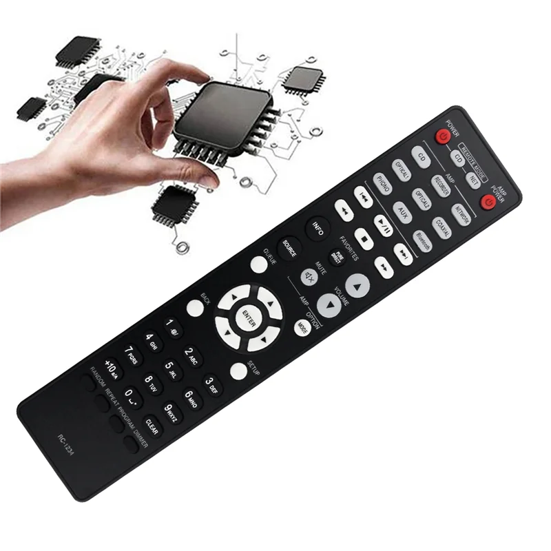A56X RC-1234 استبدال جهاز التحكم عن بعد لمشغل القرص المدمج Denon مضخم الصوت المتكامل DCD600NE PMA600NE