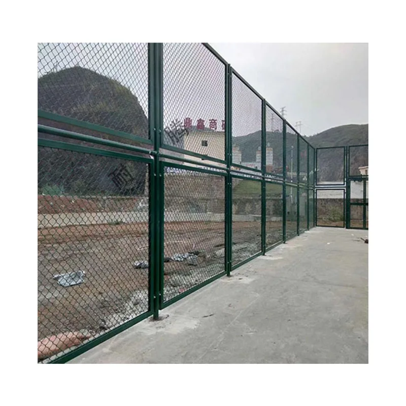 fence square pipe steel structure frame assembled fence net school stadium sports field scenic spot club applicable protection