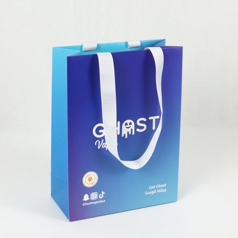 

Размер 40x30x10 см, фиолетовый элегантный бумажный пакет с логотипом, свадебная упаковка, экологически чистые подарочные пакеты, одинарные, двойные, горизонтальные