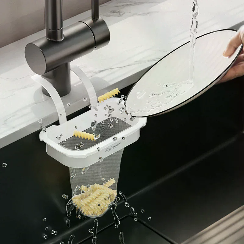 Kitchen Sink Garbage Filter Rack Dishsink Anti Clogging Drainage Holder Drainage Basket Stand For Soup Leftovers Food