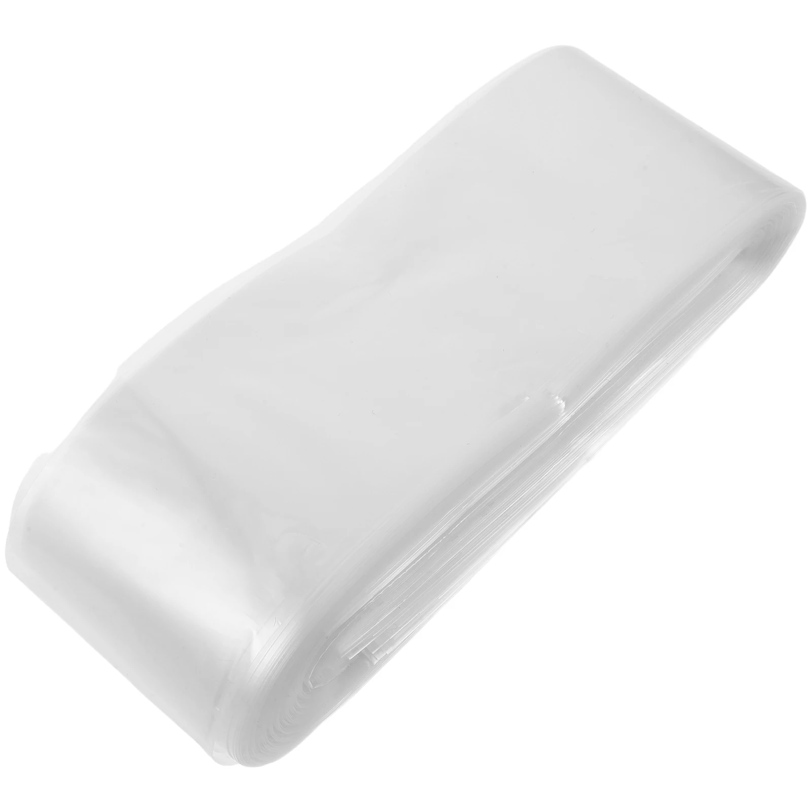 

100Pcs Dustproof Belt Storage Bags 2.8'' X 43.2'' Transparent Long Belt Organizer Sleeves for Closet Travel Wardrobe Protection