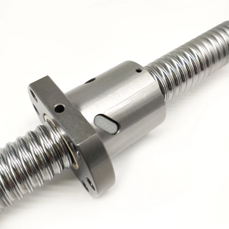 1set Left thread ball screw of left thread SFU2505 500/600/800/900/1000/1500mm with ball nut  standard end machined for BK/BF20