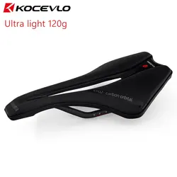 KOCEVLO Dimension 143 Carbon Saddle Ultralight 120g Breathable Comfortable Seat Cushion Bike Racing Saddle Carbon Rails