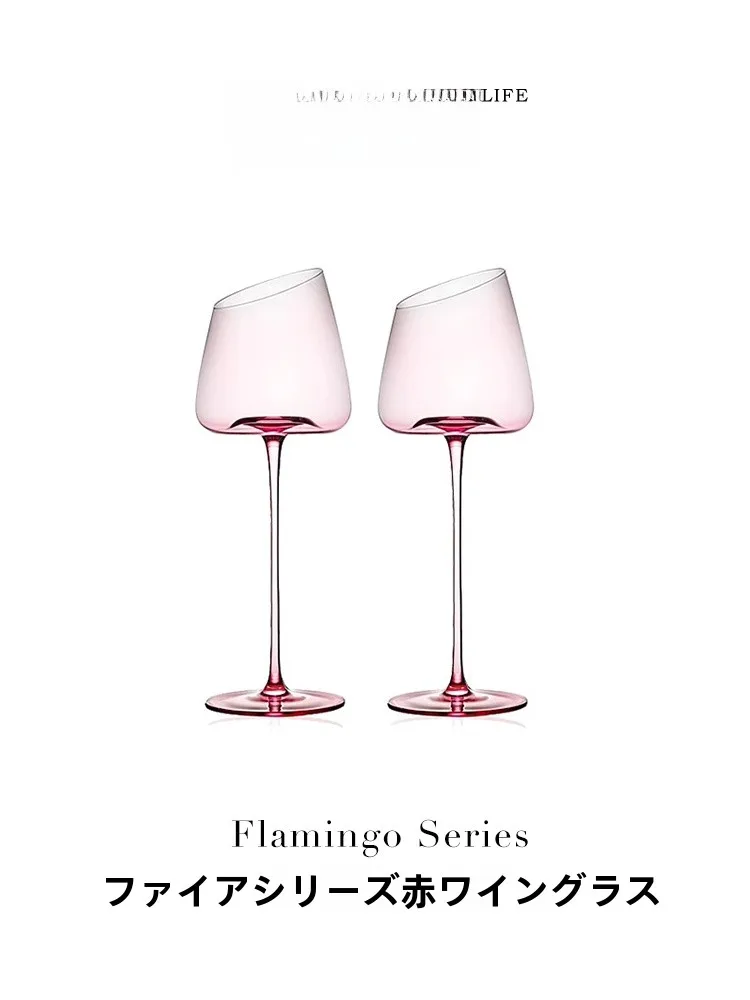 

Tlife Flngo Luxury Crystal Glass Highball Wine Glasses Red Wine Cup Premium Quali Nordic Sle Handmade Drinkware