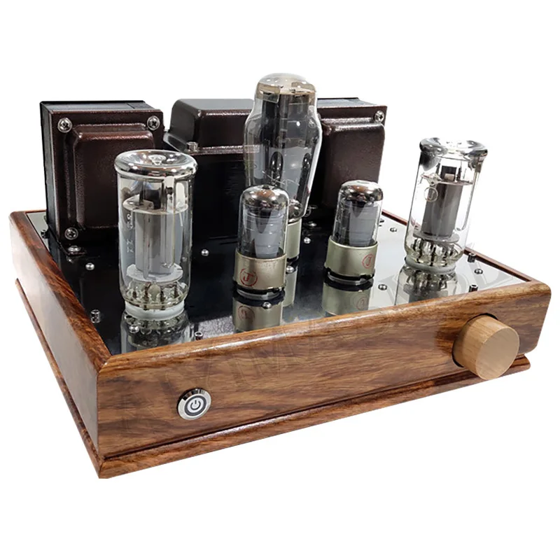 

AIYIMA SMSL 6G8P Push FU50 Single Ended Class A Vacuum Tube Amplifier 5Z3P Rectifier 12W 2.0 Stereo Noise Free Tube Amplifier