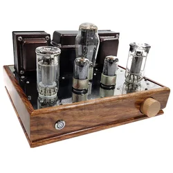 AIYIMA SMSL 6G8P Push FU50 Single Ended Class A Vacuum Tube Amplifier 5Z3P Rectifier 12W 2.0 Stereo Noise Free Tube Amplifier