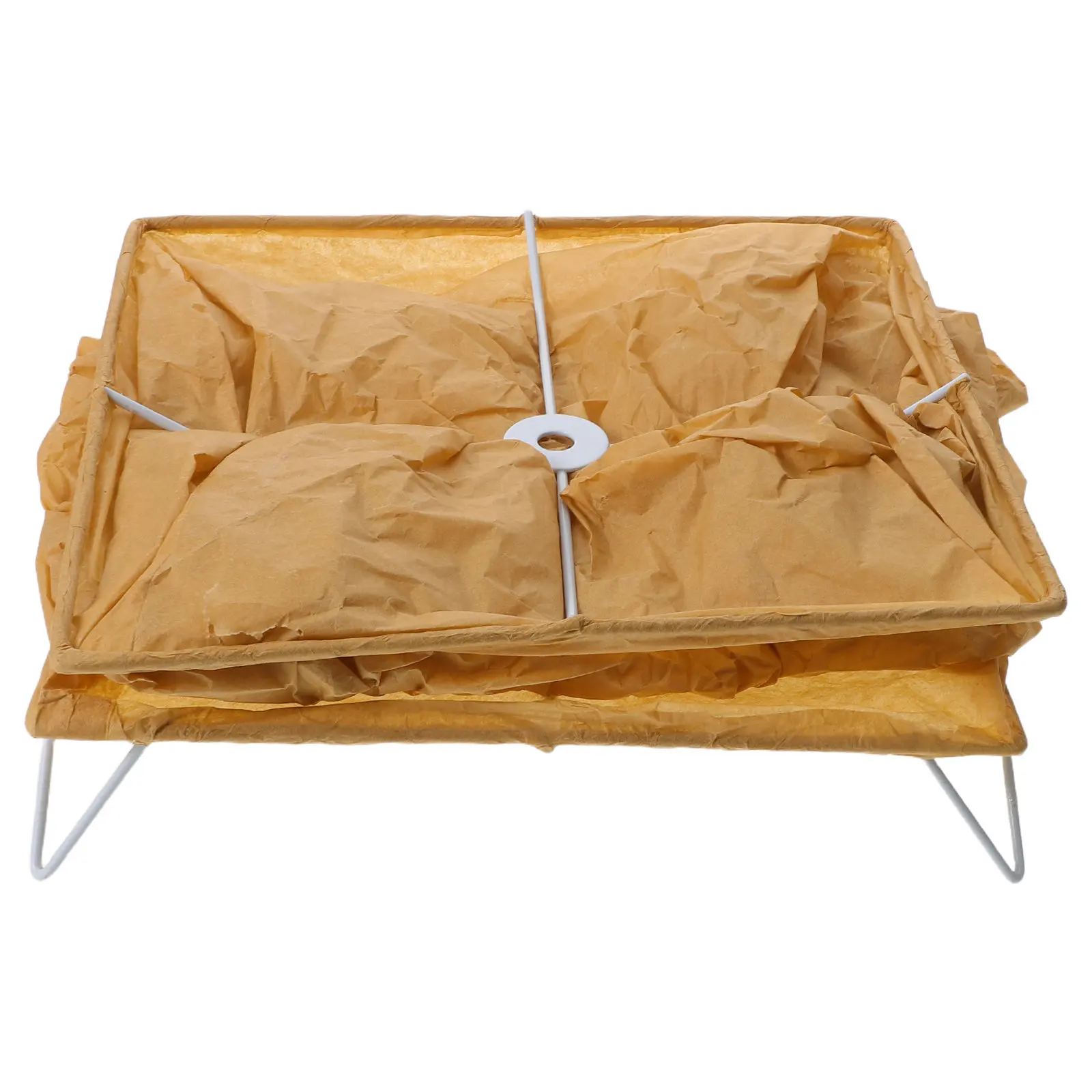 

Японский бумажный абажур для напольной лампы, складной, квадратный, минималистичный, для расслабляющего чтения, мягкая подсветка