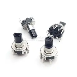 2PCS Encoder EC12D1524403 With Switch 30 Positioning 15 Pulse Potentiometer Encoding Shaft Length 17.5MM