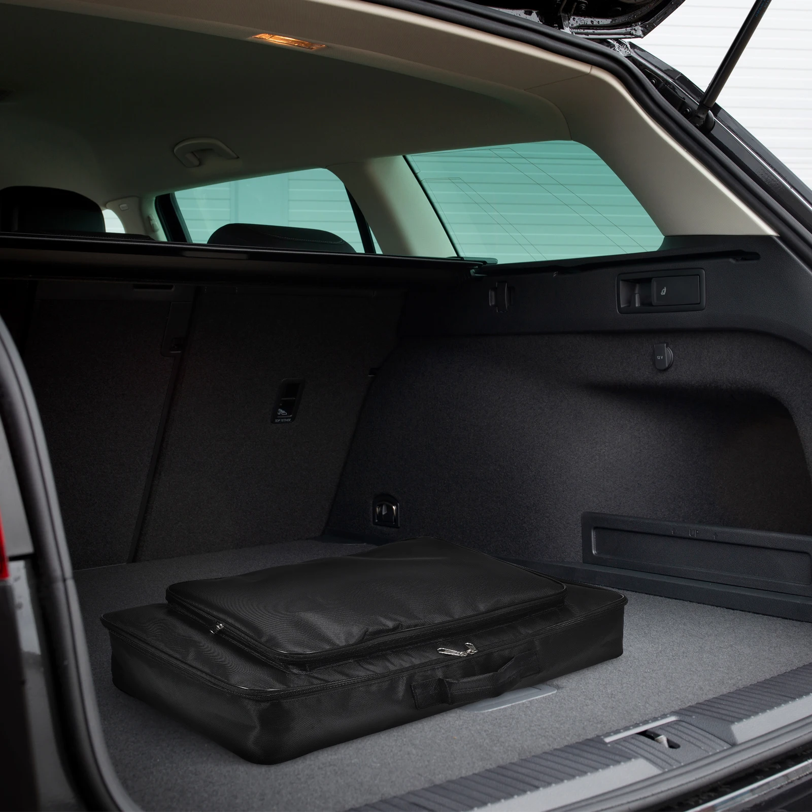 

Electric Guitar Effects Pedal Board Storage Bag Nonslip Handle Zipper Pouch Black Guitar Effect Pedal Storage Bag