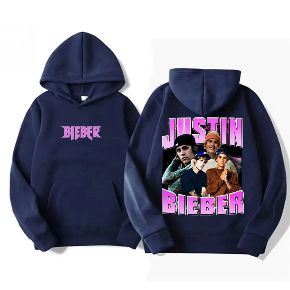 Prince of Pop Justin Bieber Homage Merch Hoodie Men Women Hip Hop Pop Music Style Sweatshirt High Quality Casual Comfort Hoodies