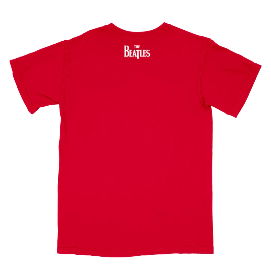 A Hard Day's Night Red Album Cover T-Shirt The Beatles T-shirt Summer Fashion Pure cotton Men's T-Shirt Kid's Clothing Tee Woman