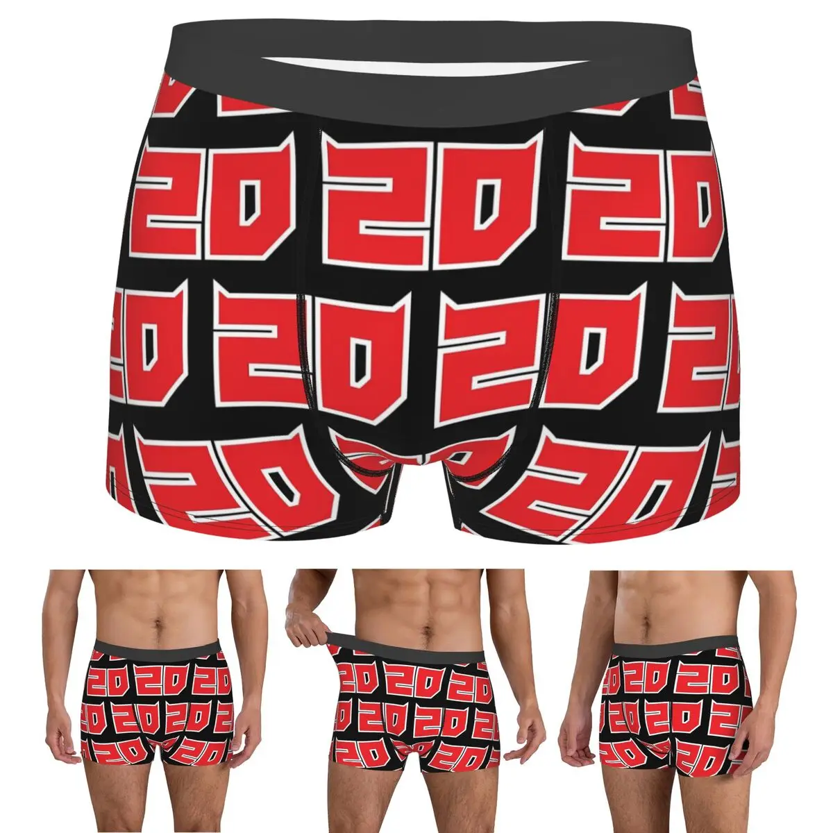 Boxer Underpants Shorts Fabio Quartararo Panties Men Breathable Underwear for Homme Man Boyfriend Gifts