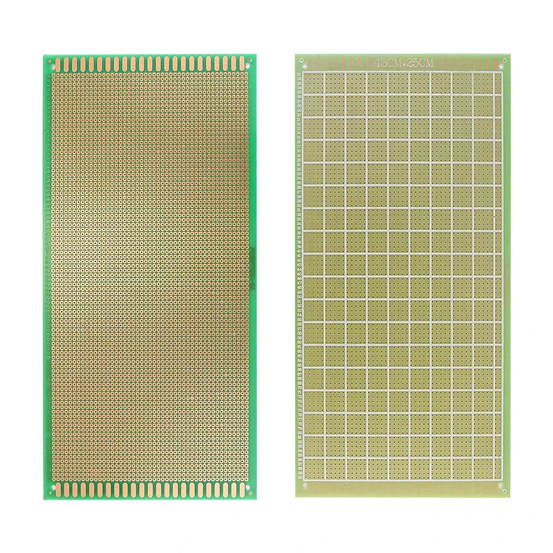 PCB Single Sided Universal Circuit Board, DIY Breadboard, Placa De Óleo Verde, Fibra De Vidro, 1.6mm, 13x25cm, 13x25cm, 10Pcs