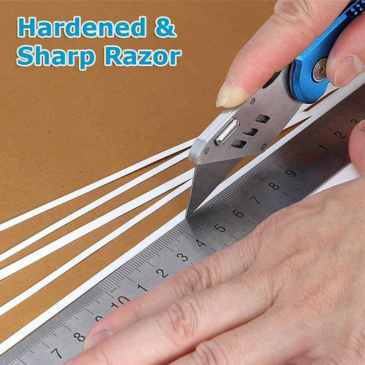 SK5 Stainless Steel DIY Utility Craft Art Cutter Knives with Plastic Case Handles Replacement Blades OEM Support