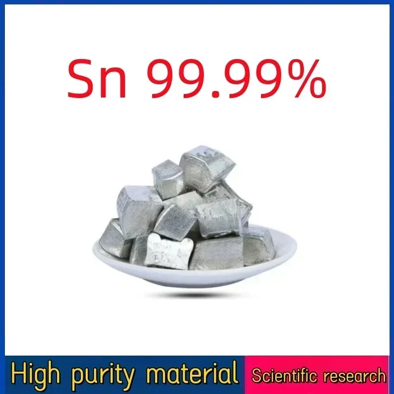 Sn99.99manufacturers Directly Supply Pure Tin Block High Purity Lead-free Tin Block Environmental Tin 100g 500g 1000g