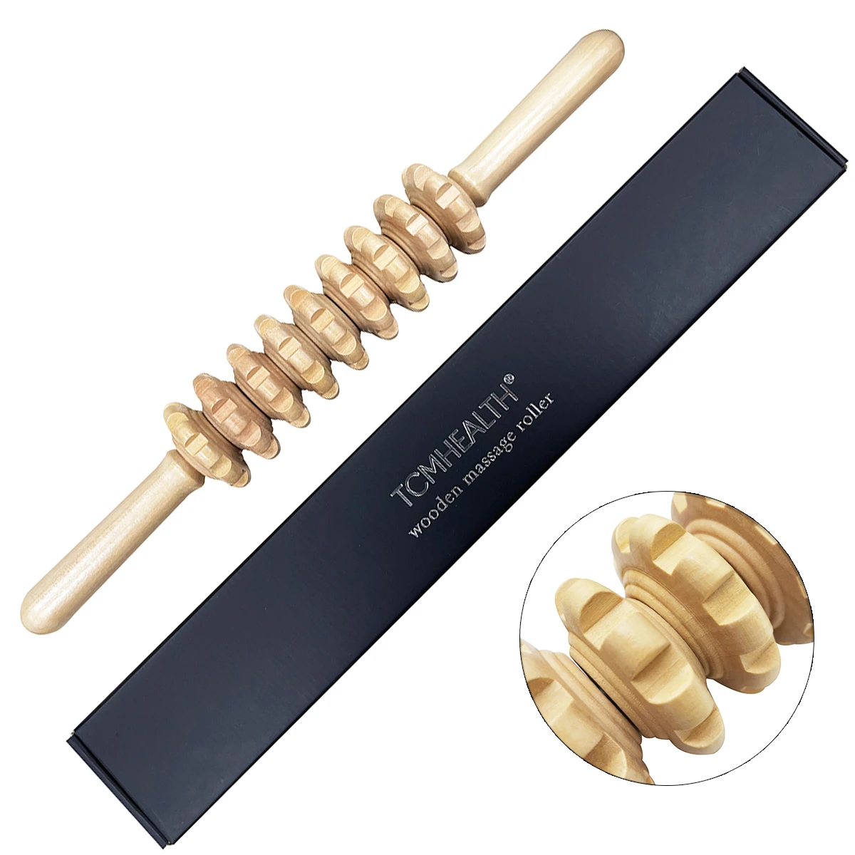 

Massage Wood Tools Handheld Wood Massage Roller Wood Therapy Scraping Stick Tools Manual Massage Stick Anti Cellulite Massage