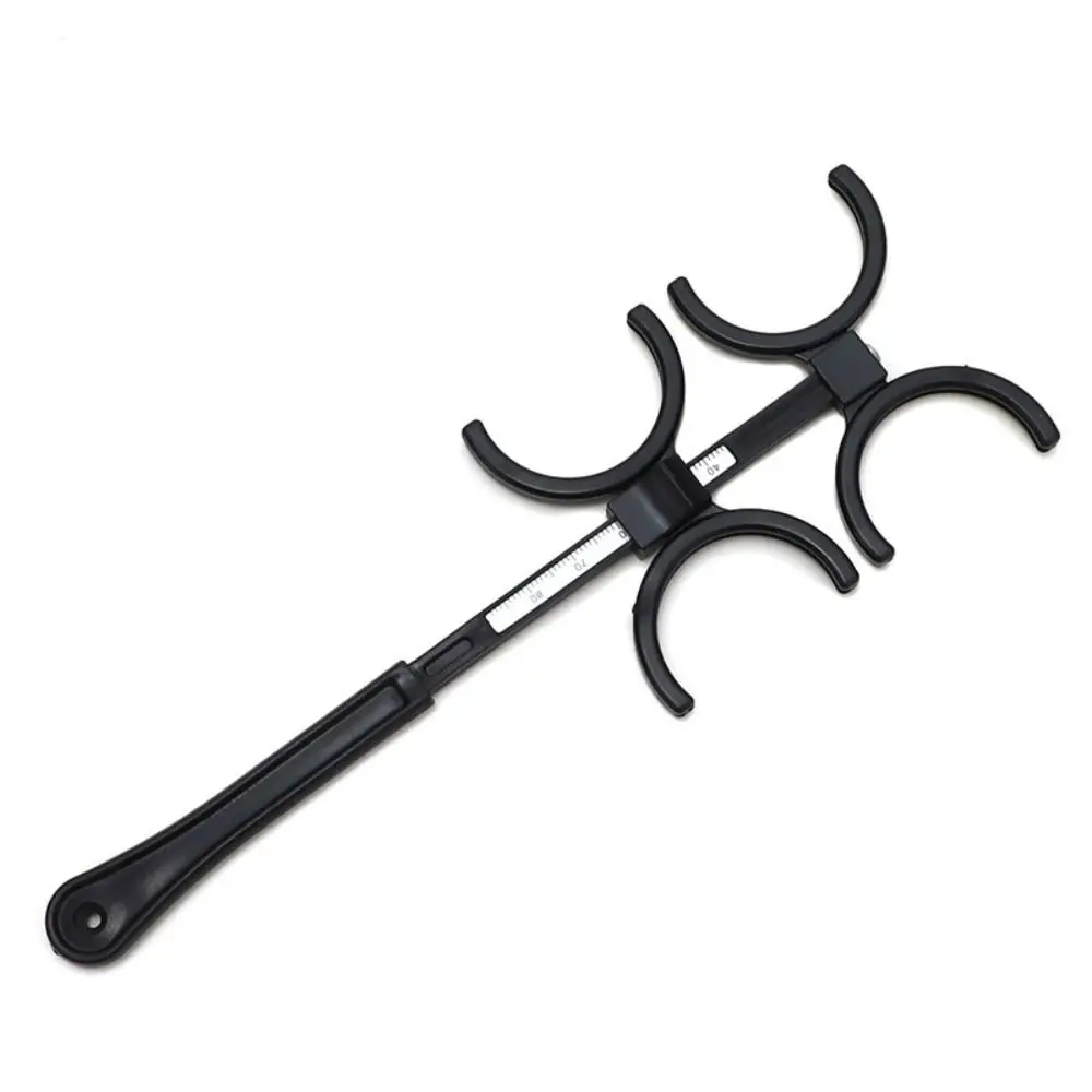 3 pcs הכנס סוג אופטי flipper myopia אימון כלי איכות פלסטיק להעיף ניסוי עדשה ניסוי עדשה מסגרת שחור אופטומטריה