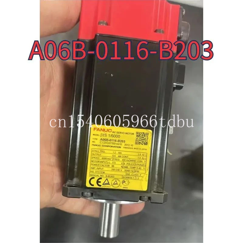 

A06B-0116-B203 Servo Motor