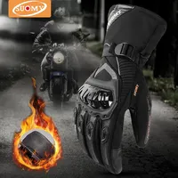 SUOMY Waterproof Motorcycle Winter Warm Gloves Moto Protective Rider Luvas Touch Screen Gant Moto Guantes Motorbike Riding Glove