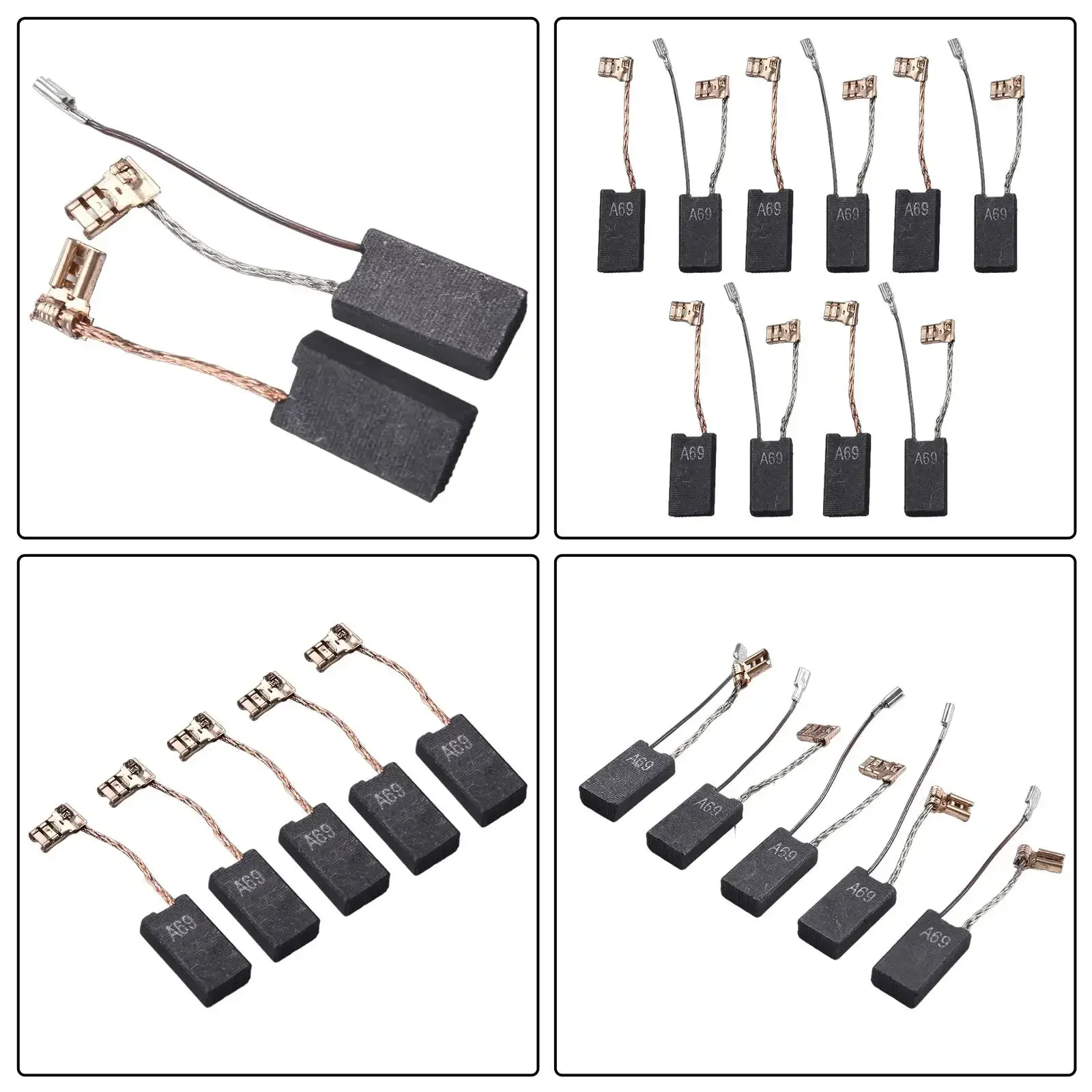 10 قطع من فرش الكربون لبوش 1617014135   GBH5-40DE/GBH7-45DE فرشاة كربون GBH 5-40 DCE GSH 5-CE GSH 5 E GBH 5-40 DE مثقاب