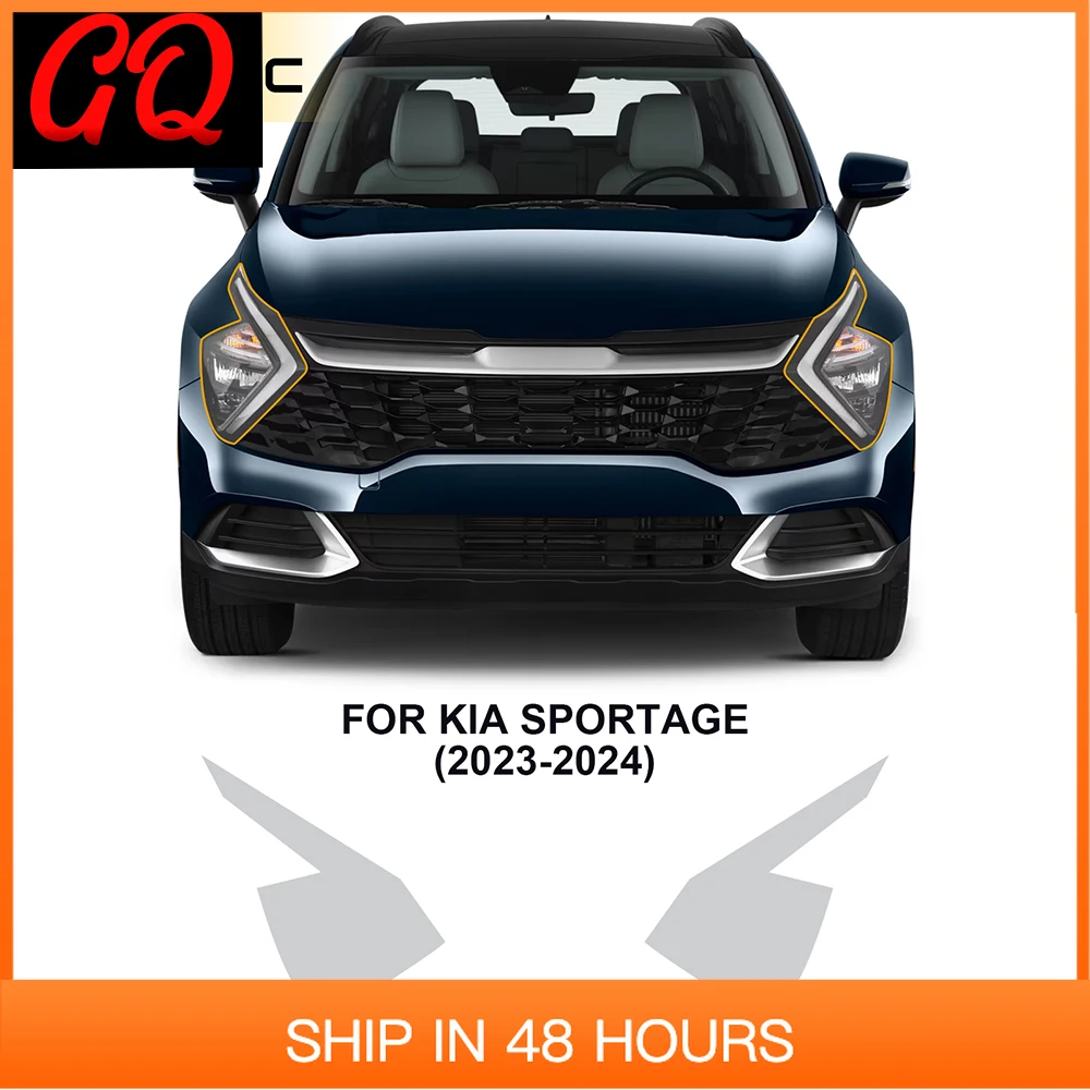 

New KUNGKIC 8.5mil for KIA Sportage 2023 2024 Headlight Rearview Film Pre Cut Clear Bra Transparent PPF TPU Paint Protection Fil