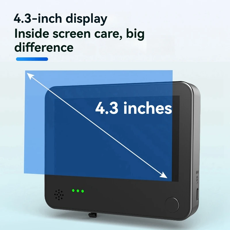 New Tuya Smart Peephole Camera Wifi Video Doorbell 4.3 Inch 160° Surveillance Home Remote Wireless Intercom